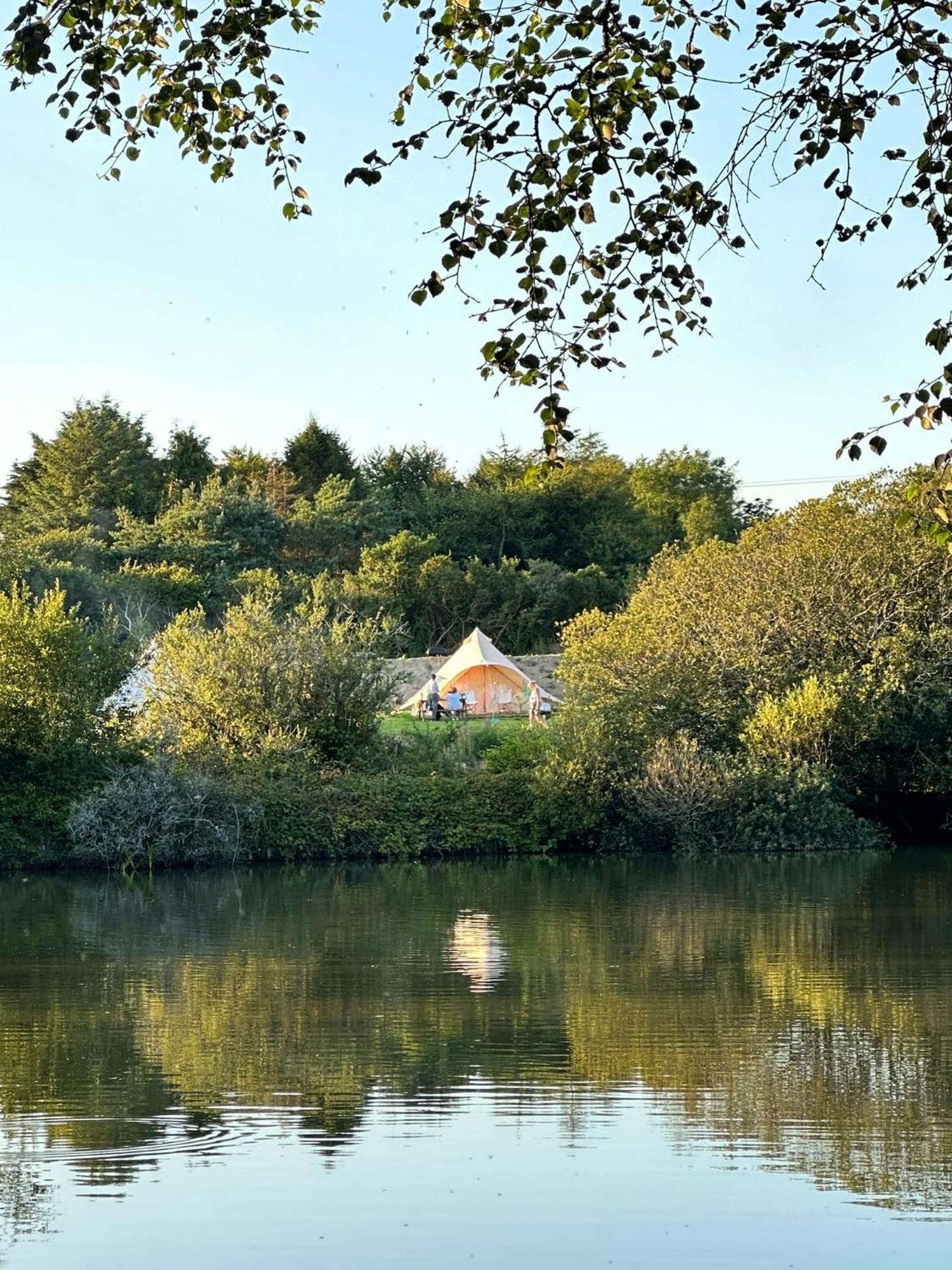 Lakeside Glamping Firecrest St Columb Major Exterior foto
