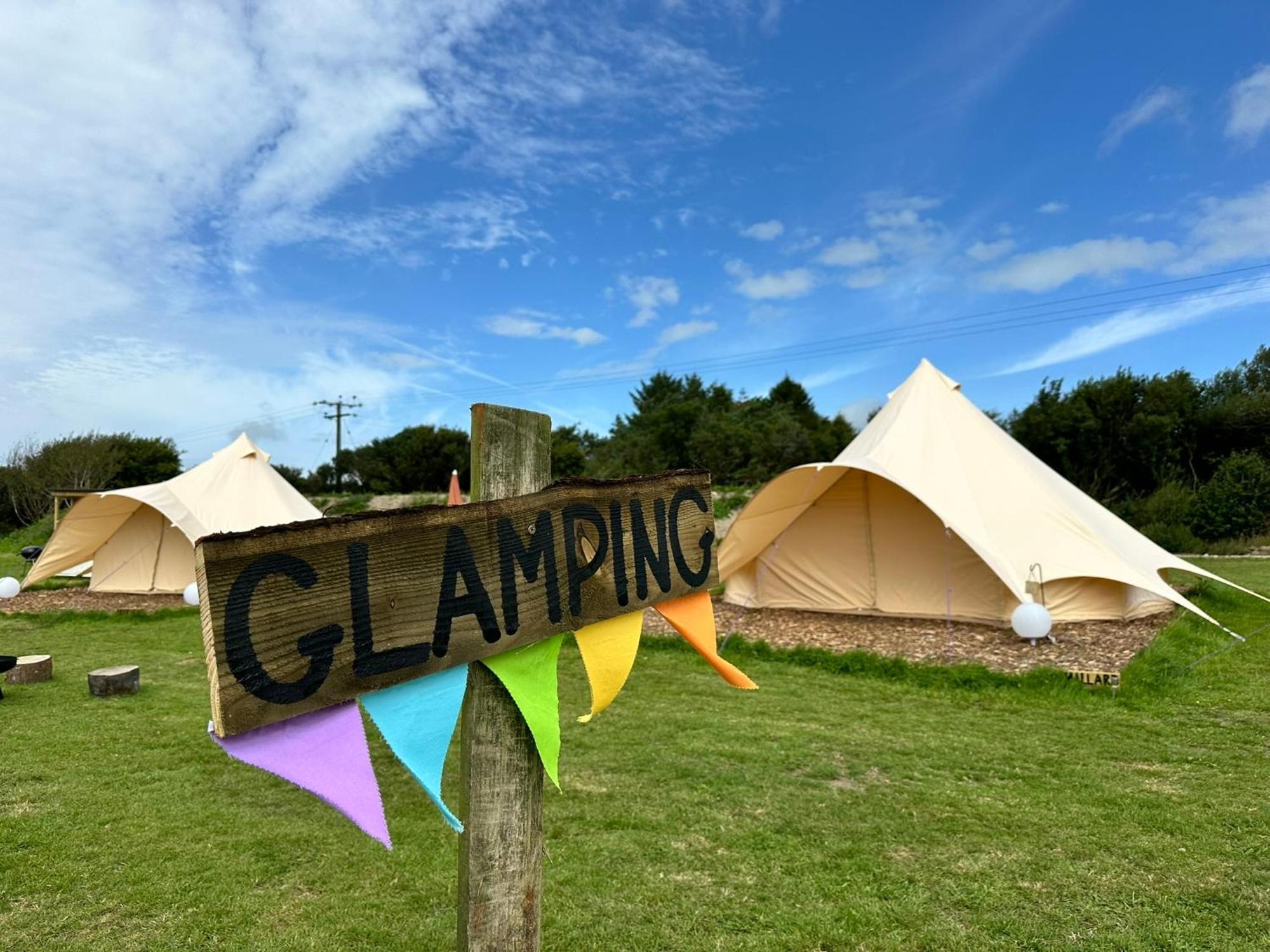 Lakeside Glamping Firecrest St Columb Major Exterior foto