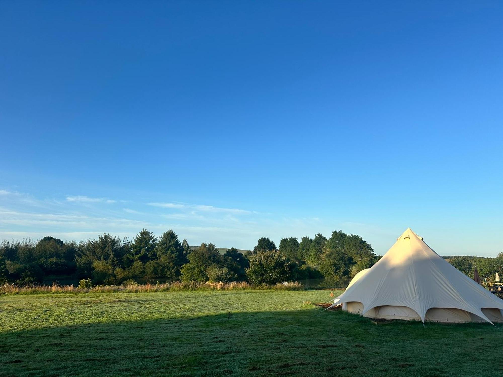 Lakeside Glamping Firecrest St Columb Major Exterior foto