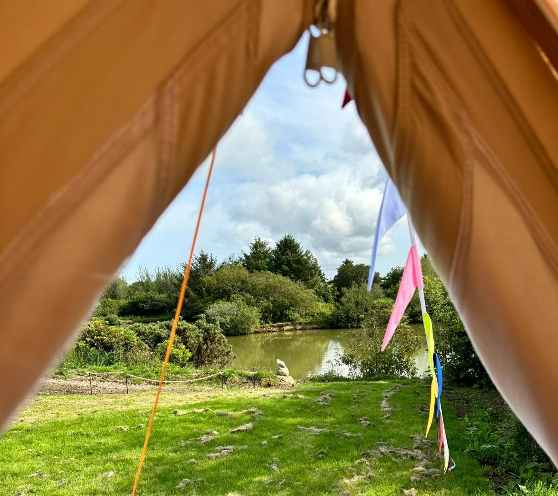 Lakeside Glamping Firecrest St Columb Major Exterior foto